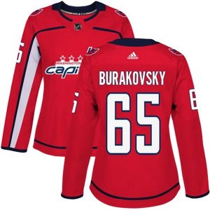 Damen Washington Capitals Trikot Andre Burakovsky 65 Rot Authentic